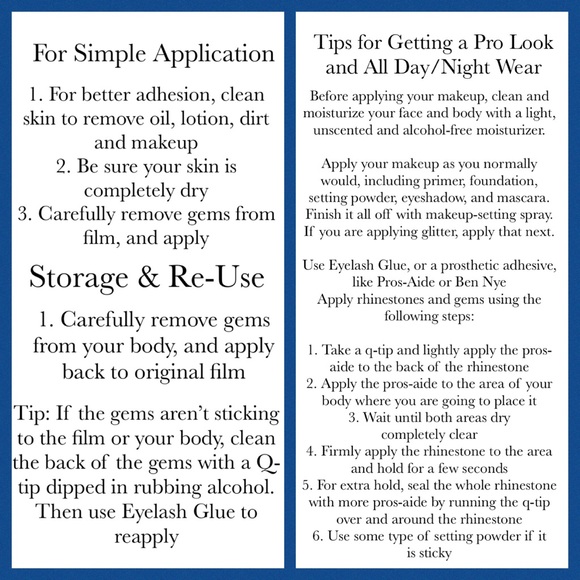 Rave Festival Crystal Rhinestone Face Jewels - Picture 16 of 16